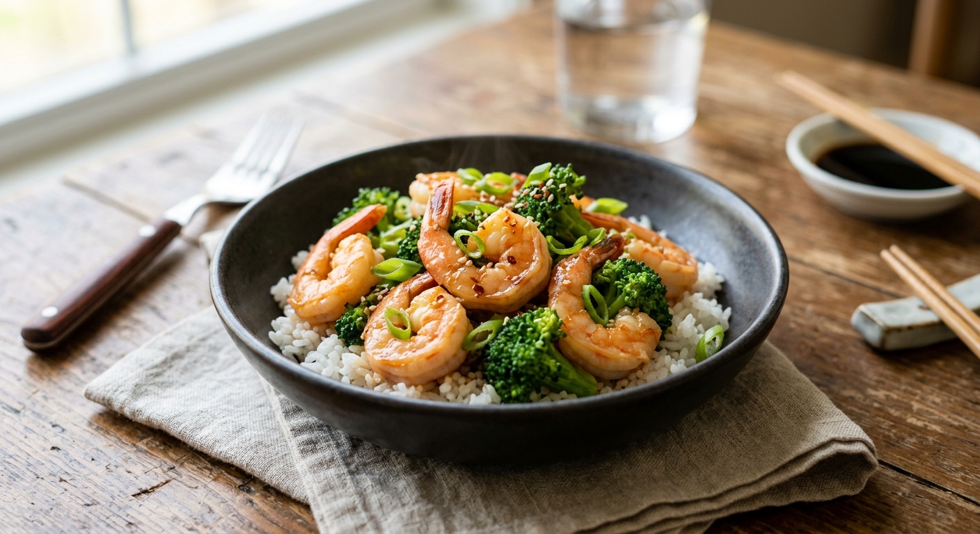 Shrimp w. Broccoli