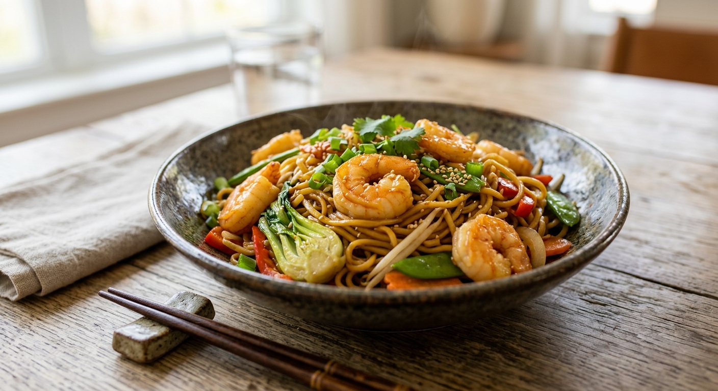 Shrimp Chow Mein