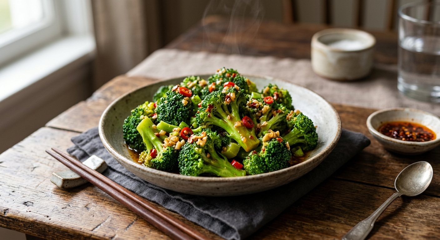 Broccoli w. Garlic Sauce