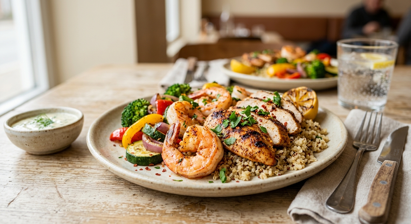 Chicken & Shrimp Combo