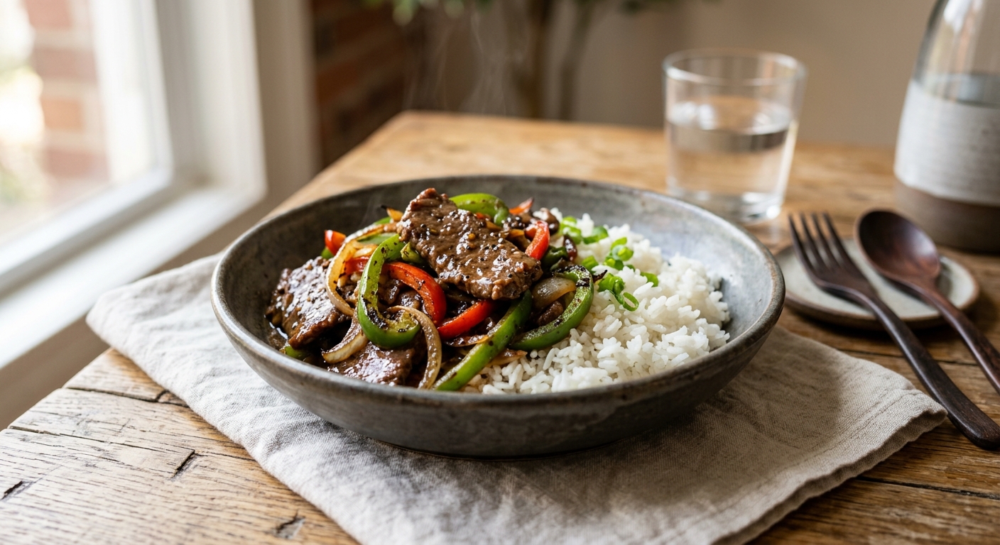 Pepper Steak w. Onion