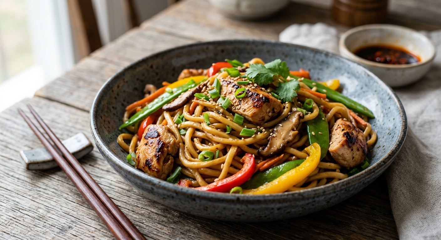 Chicken Lo Mein
