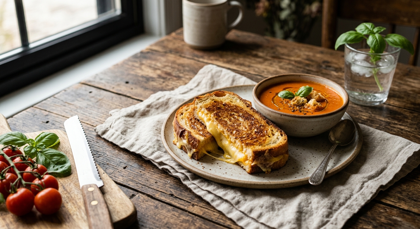 Grilled Cheese & Tomato