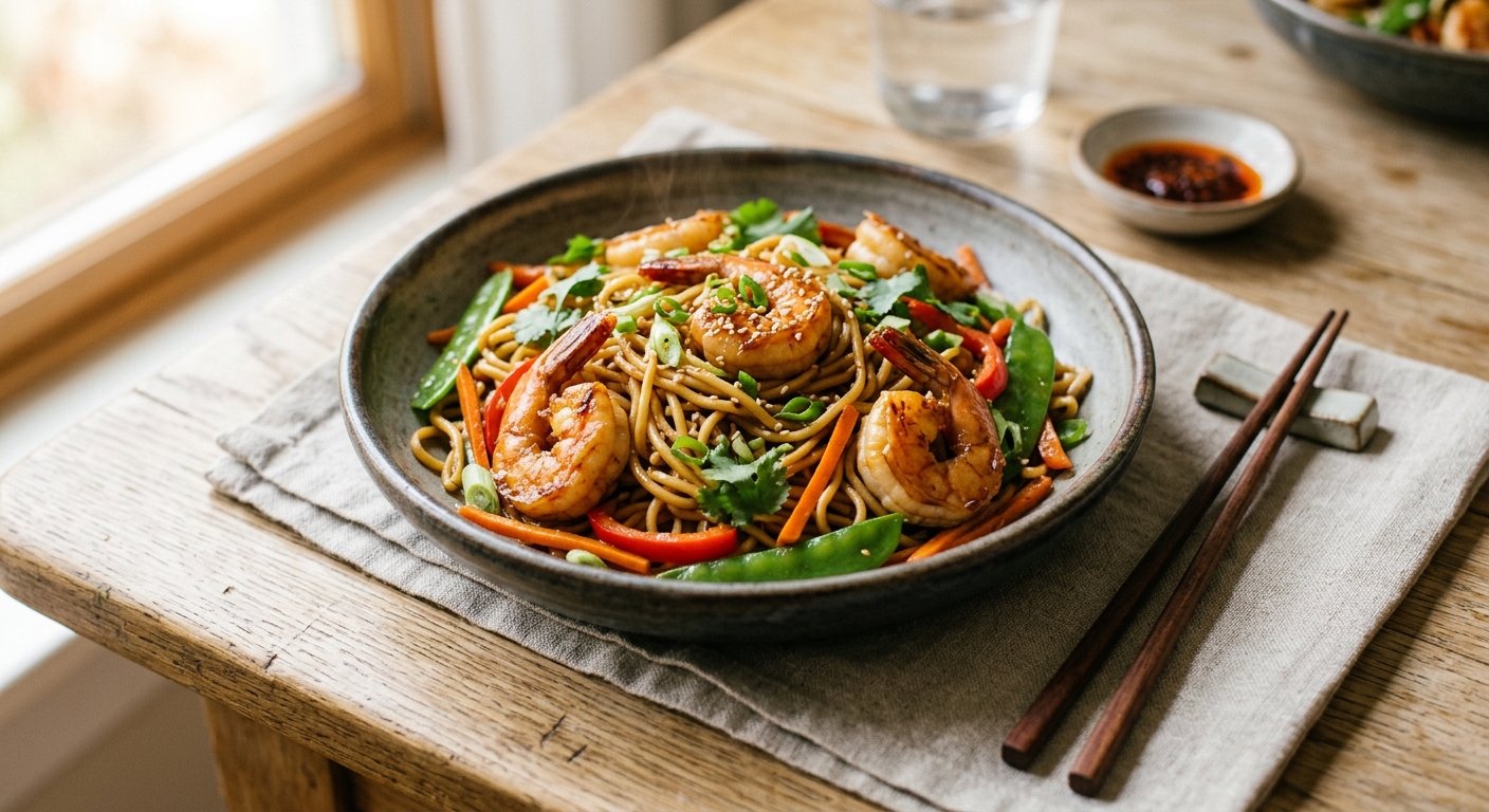 Shrimp Lo Mein