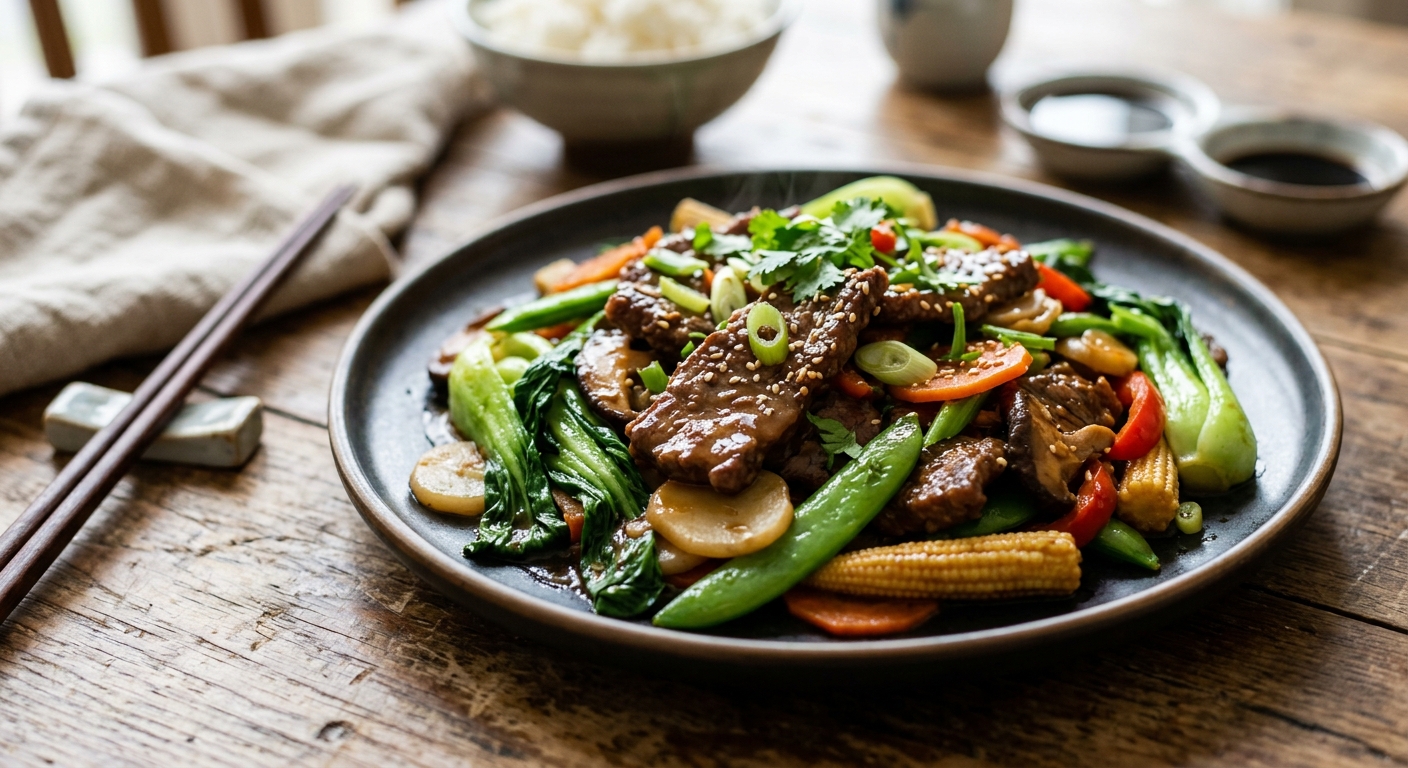 Beef w. Chinese Vegetables