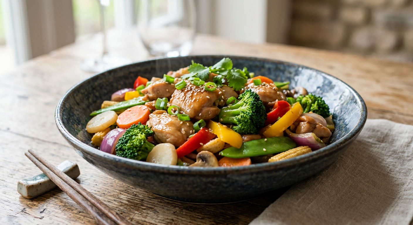 Chicken w. Mixed Vegetables